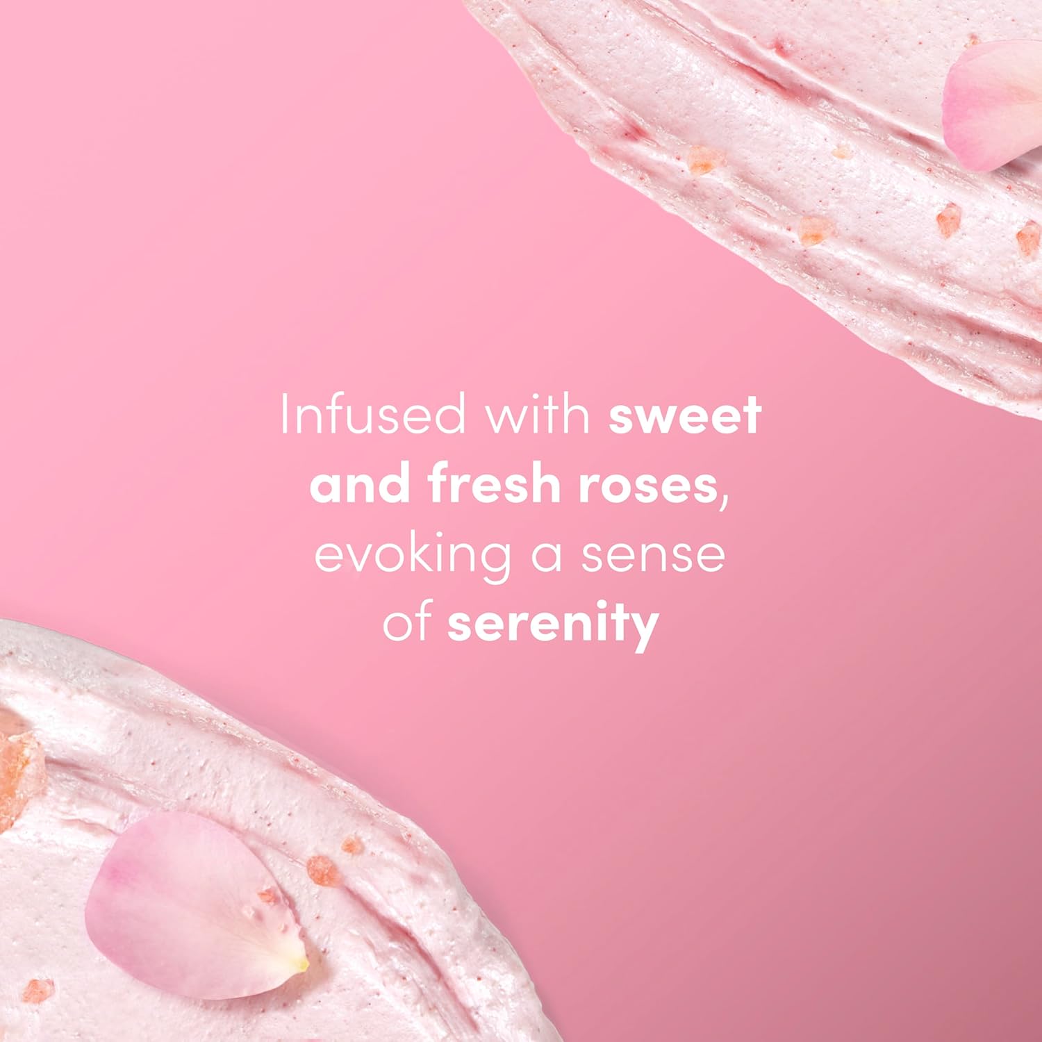 Dove Himalayan Salt & Rose Oil Body Scrub Exfoliates and Deeply Nourishes for Smooth, Radiant Skin 15 oz - Image 5